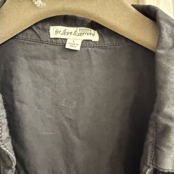 For Love & Lemons Jocelyn Mini Dress Black Cut Out Hourglass Long Sleeve 💛 - Picture 7 of 9